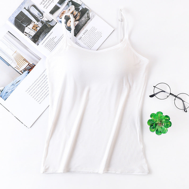 THE 2-IN-1 Tank Top with Built in Bra Camisole