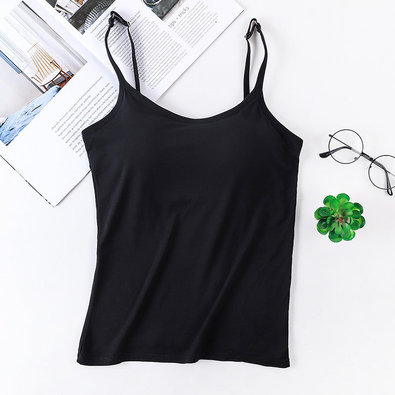 THE 2-IN-1 Tank Top with Built in Bra Camisole