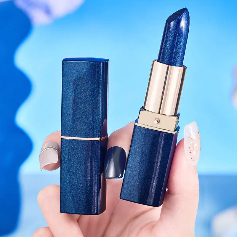 BLUE COLOR CHANGING LIPSTICK