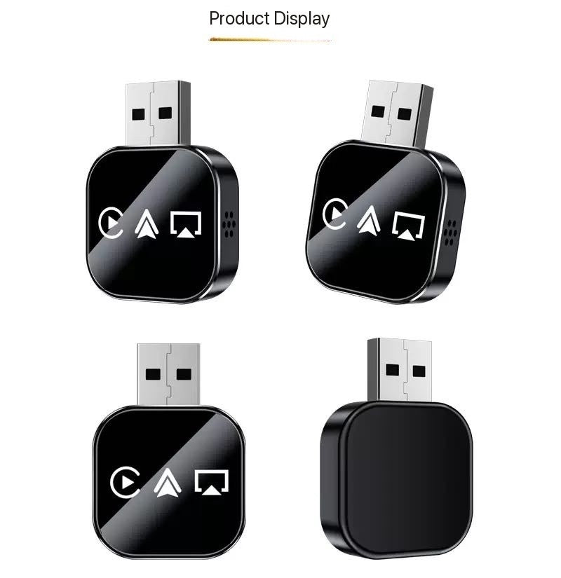 Screen Mirroring and Wireless carplay Adapter for iPhone/Android