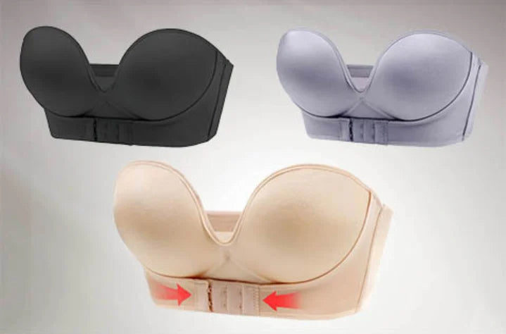 Invisible Strapless Super Push Up Bra(BUY 3 get 20% OFF )😍😍