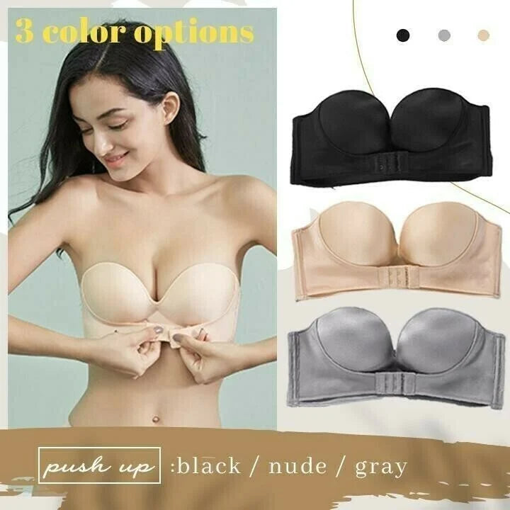 Invisible Strapless Super Push Up Bra(BUY 3 get 20% OFF )😍😍