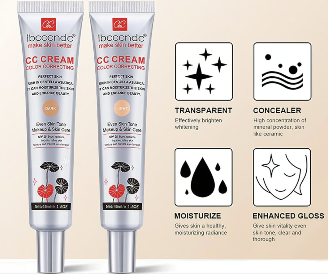 💕Hydrating CC Cream Foundation with Centella Asiatica❄️