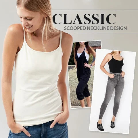 THE 2-IN-1 Tank Top with Built in Bra Camisole