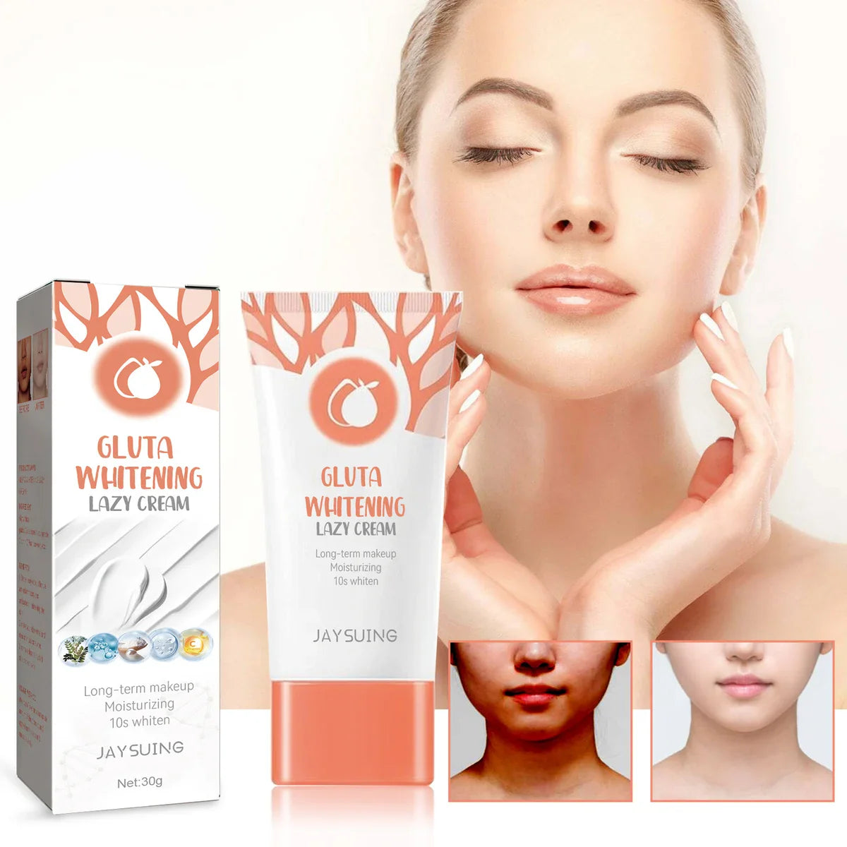 Gluta Whitening Lazy Cream-š„LIMITED TIME OFFERš„