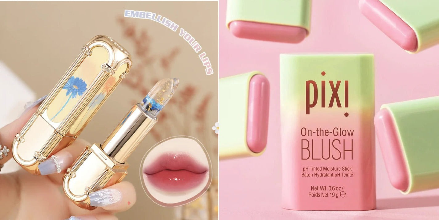 P.ixi Blush And Color Changing Lipstick
