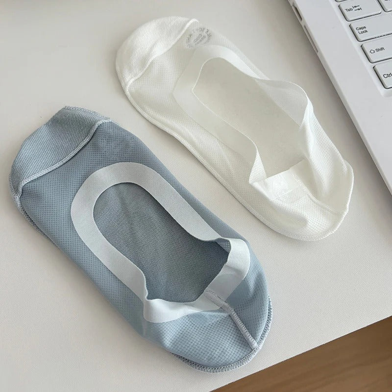 ❄️ Premium Breathable Cooling No-Show Socks– (4 Pair Combo) 🧦