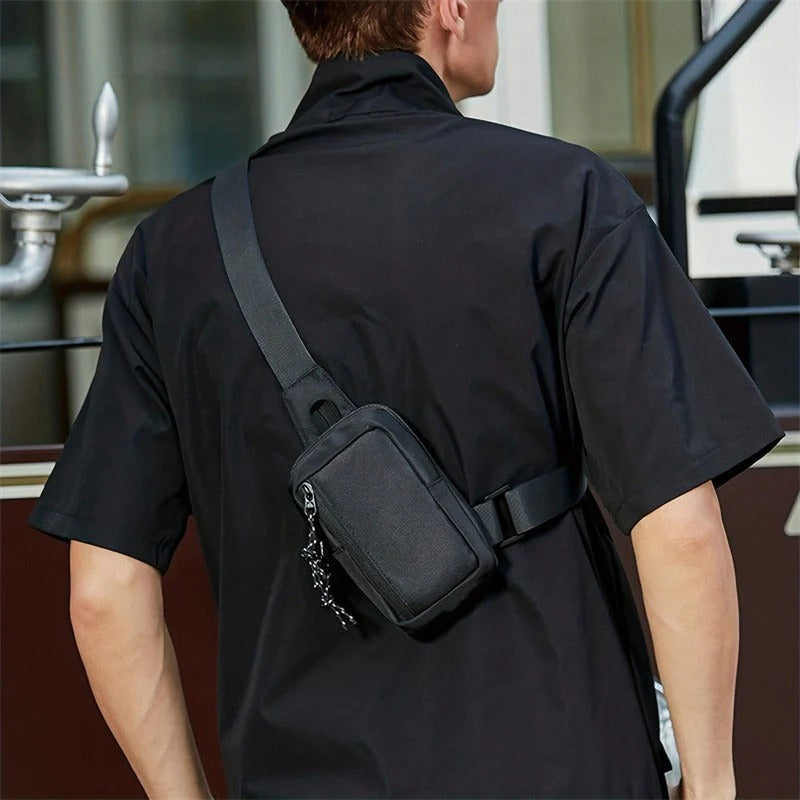 🏙️ Urban Sling Bag for Men – Lightweight & Waterproof – Adjustable Strap💼✨