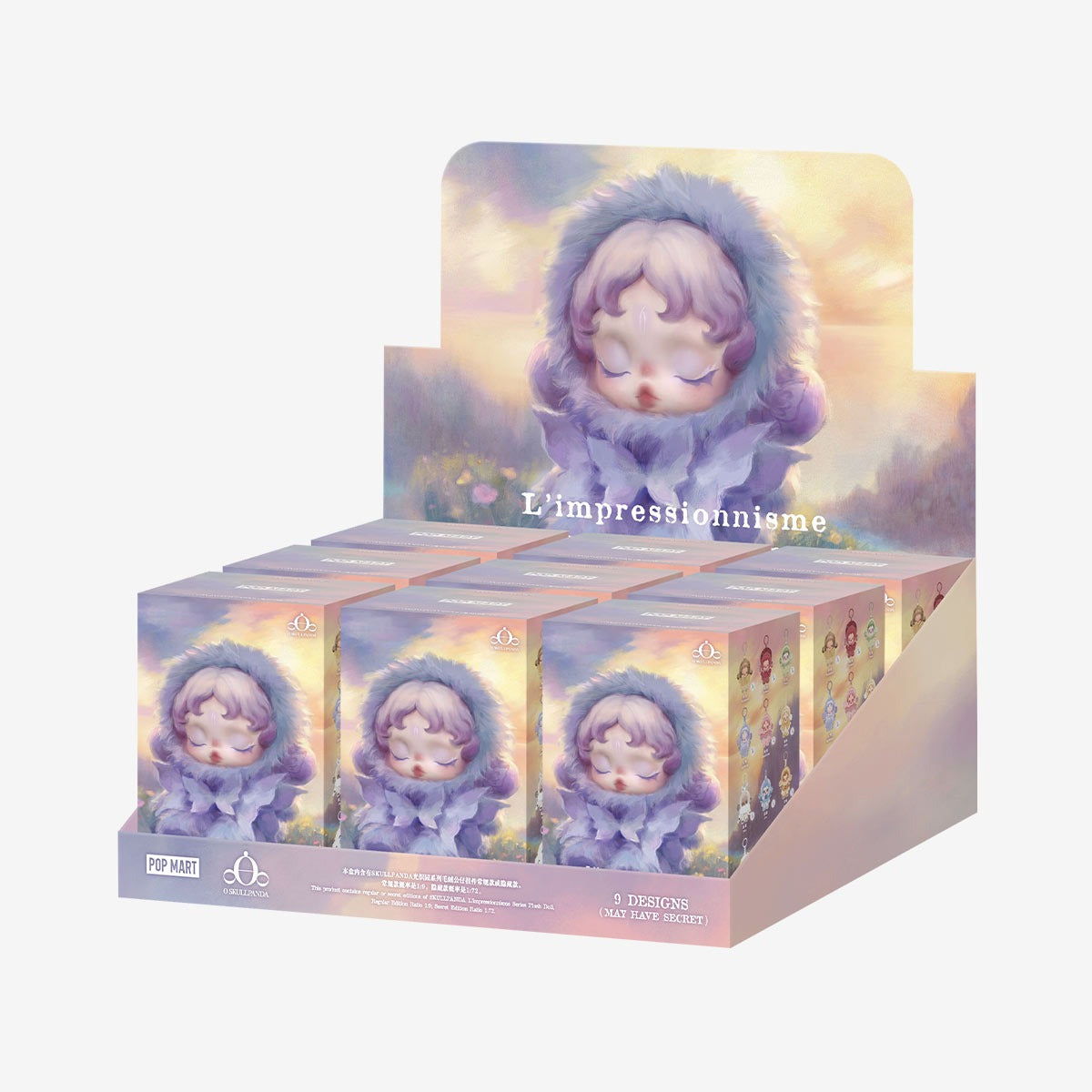θSKULLPANDA L'impressionnisme Series Plush Doll