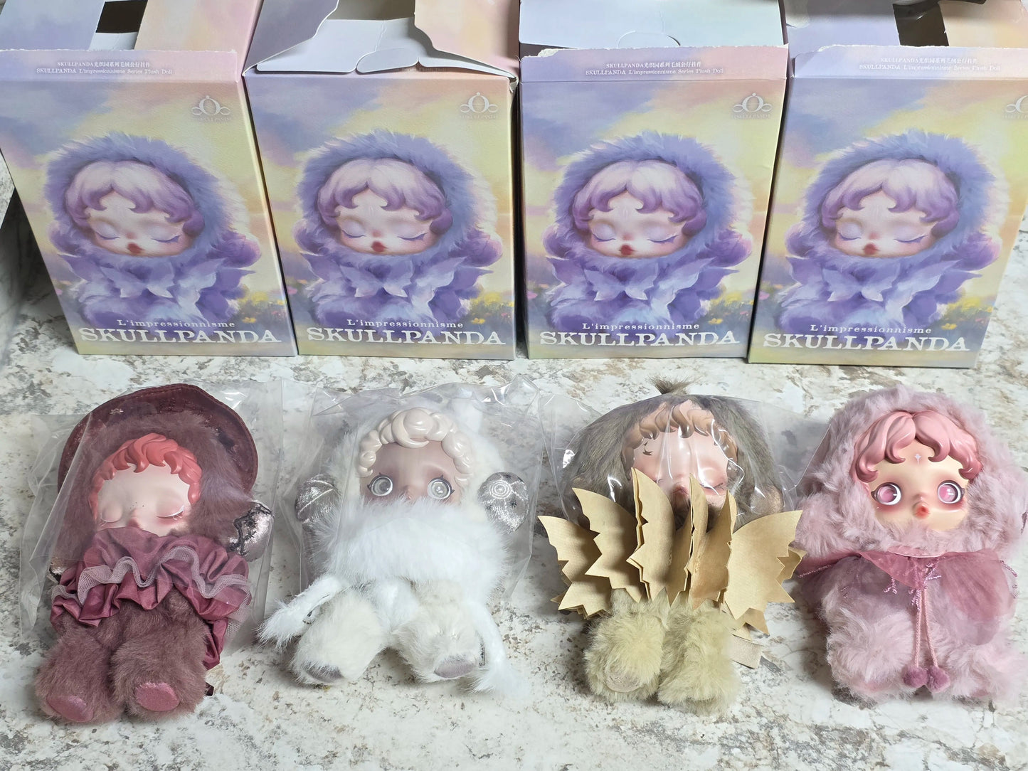 θSKULLPANDA L'impressionnisme Series Plush Doll
