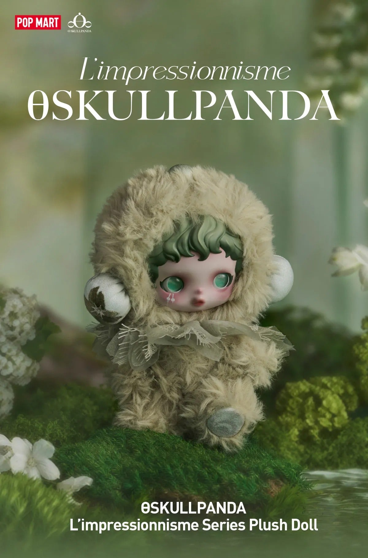 θSKULLPANDA L'impressionnisme Series Plush Doll