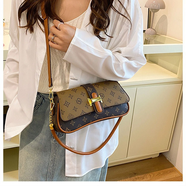 high-value French shoulder crossbody bag