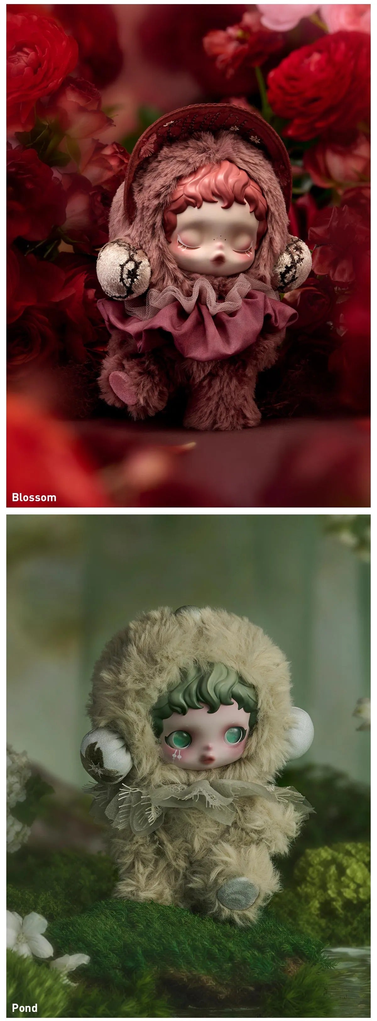 θSKULLPANDA L'impressionnisme Series Plush Doll