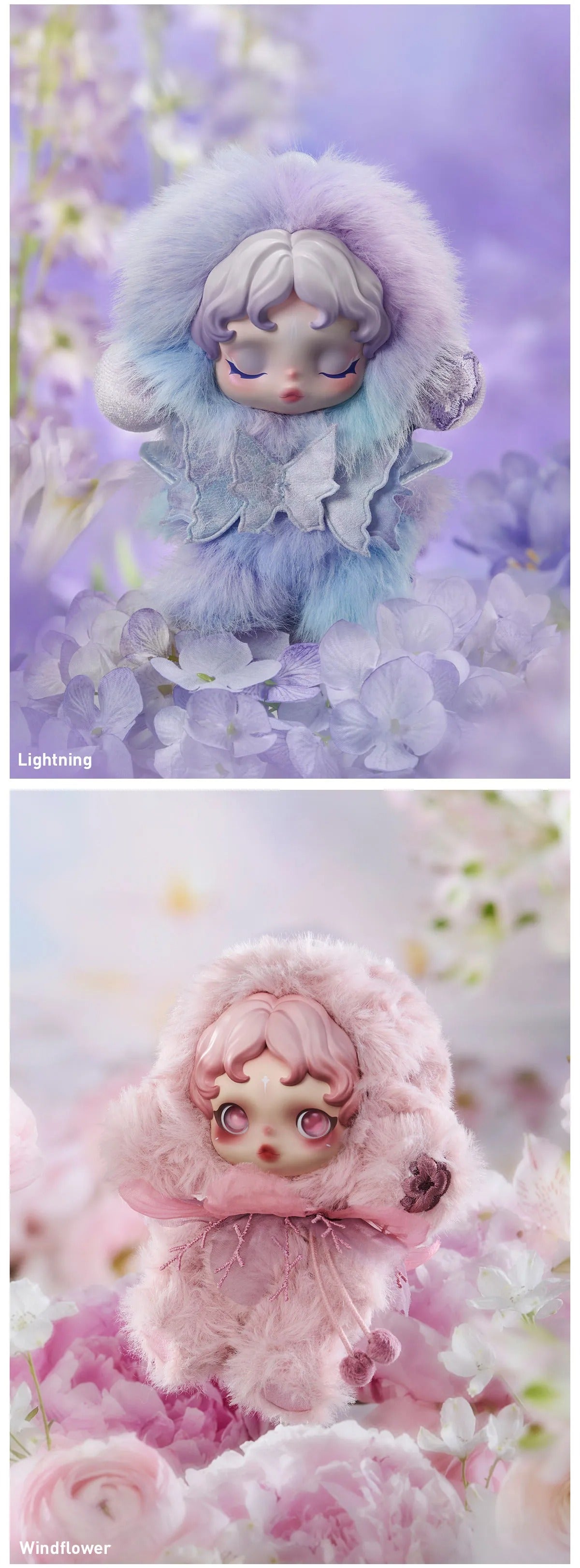 θSKULLPANDA L'impressionnisme Series Plush Doll