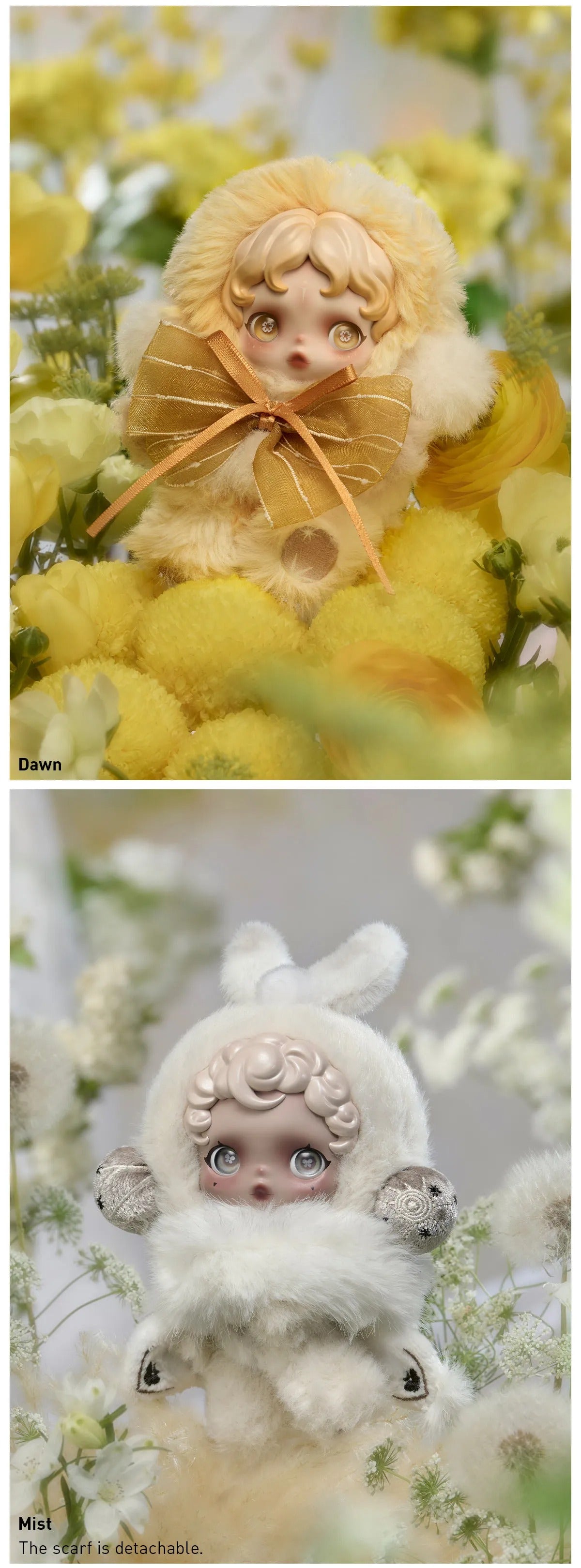θSKULLPANDA L'impressionnisme Series Plush Doll