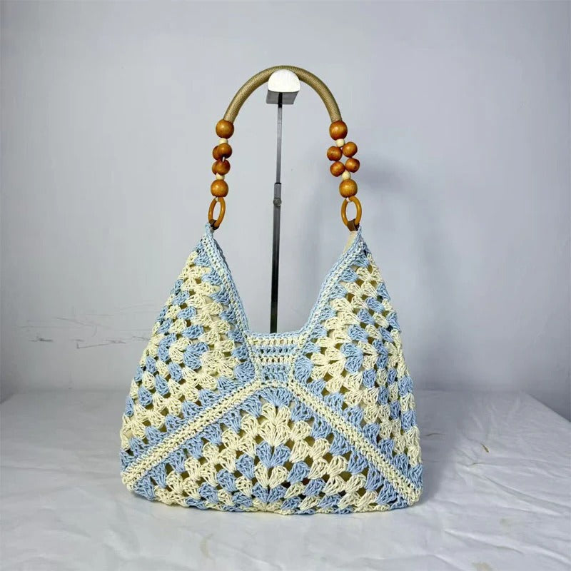 👜Artisanal Woven Tote Bag with Inner Lining