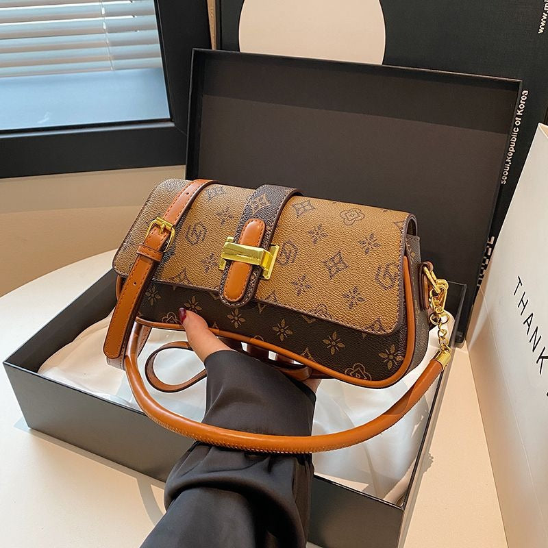 high-value French shoulder crossbody bag