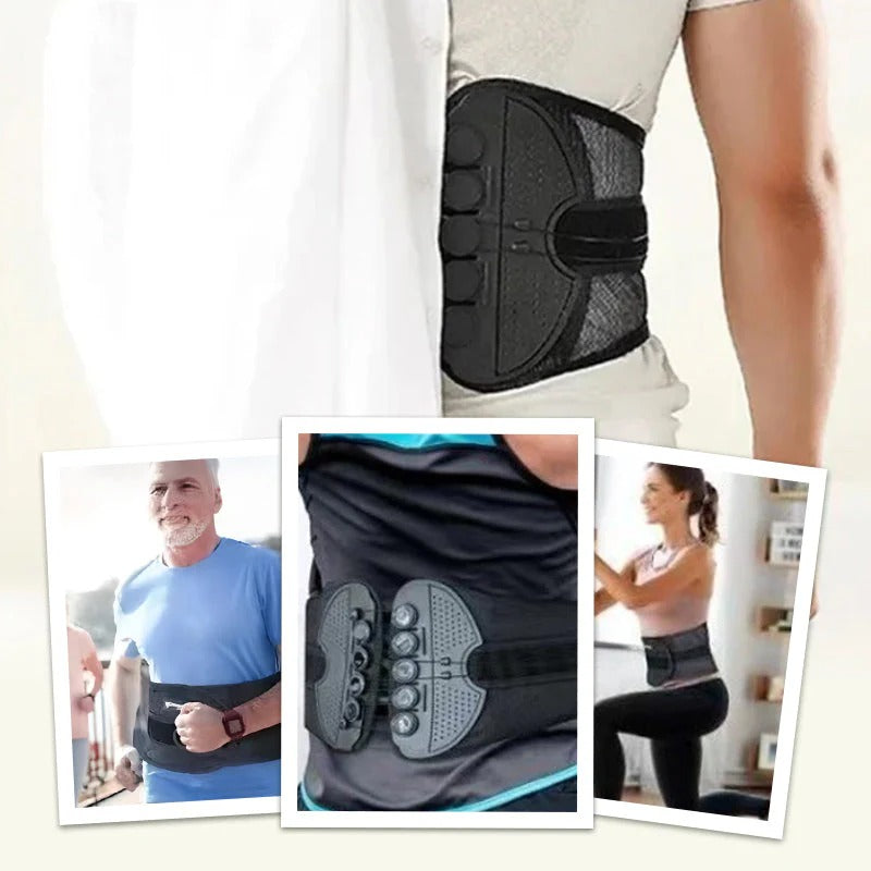 🔥Adjustable Single Pull Lumbar Back Support Brace