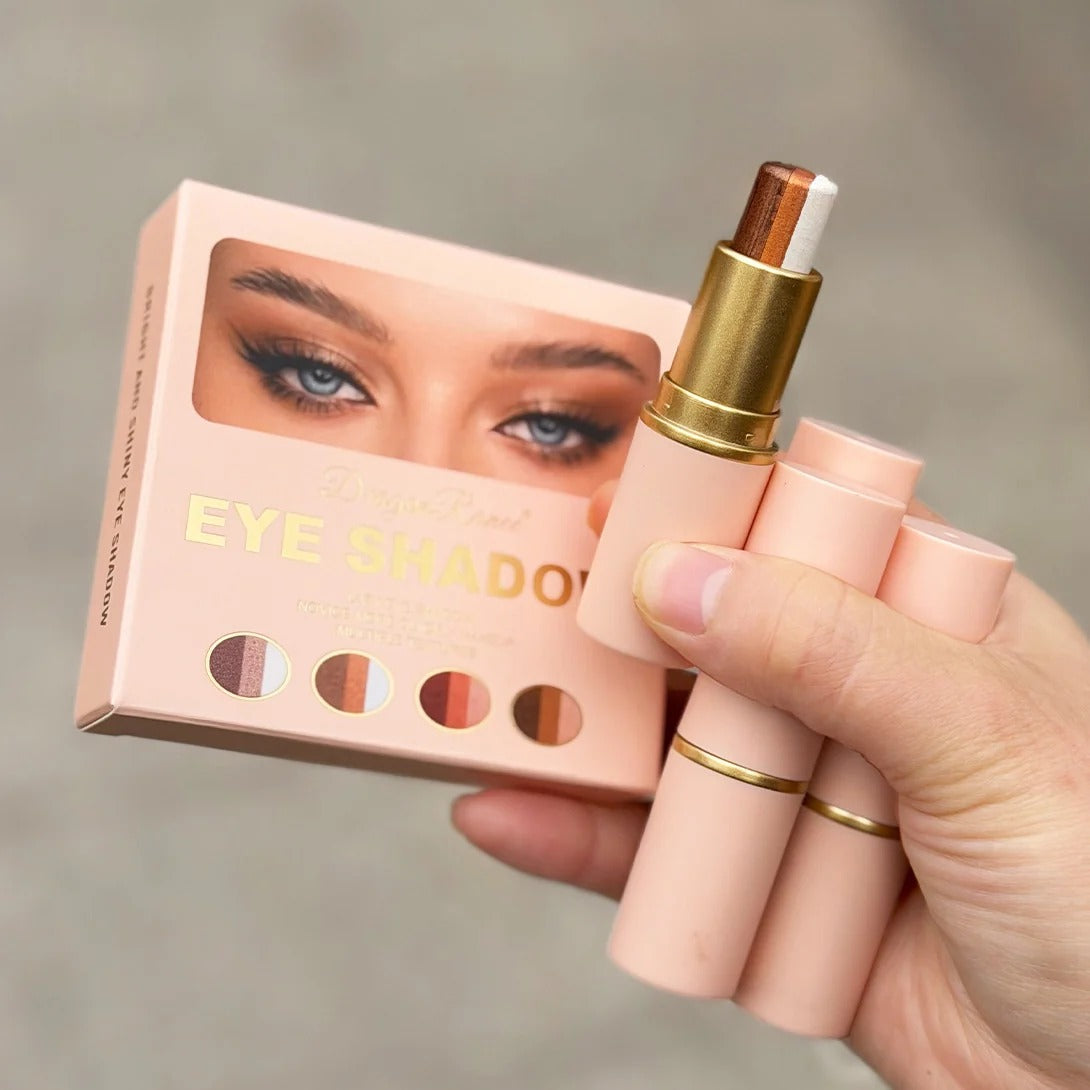 4 Colors Shimmer Eye Shadow Stick Set