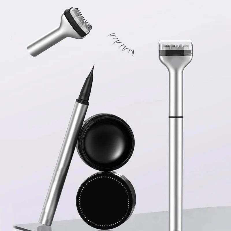 Dual-Ended Waterproof Eyelash Stamp Eyeliner Pen