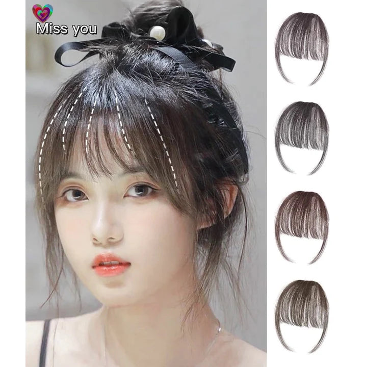 Clip in Bangs (Real Hair)