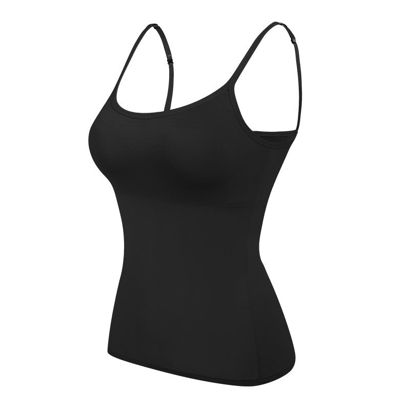 THE 2-IN-1  Tank Top with Built in Bra Camisole