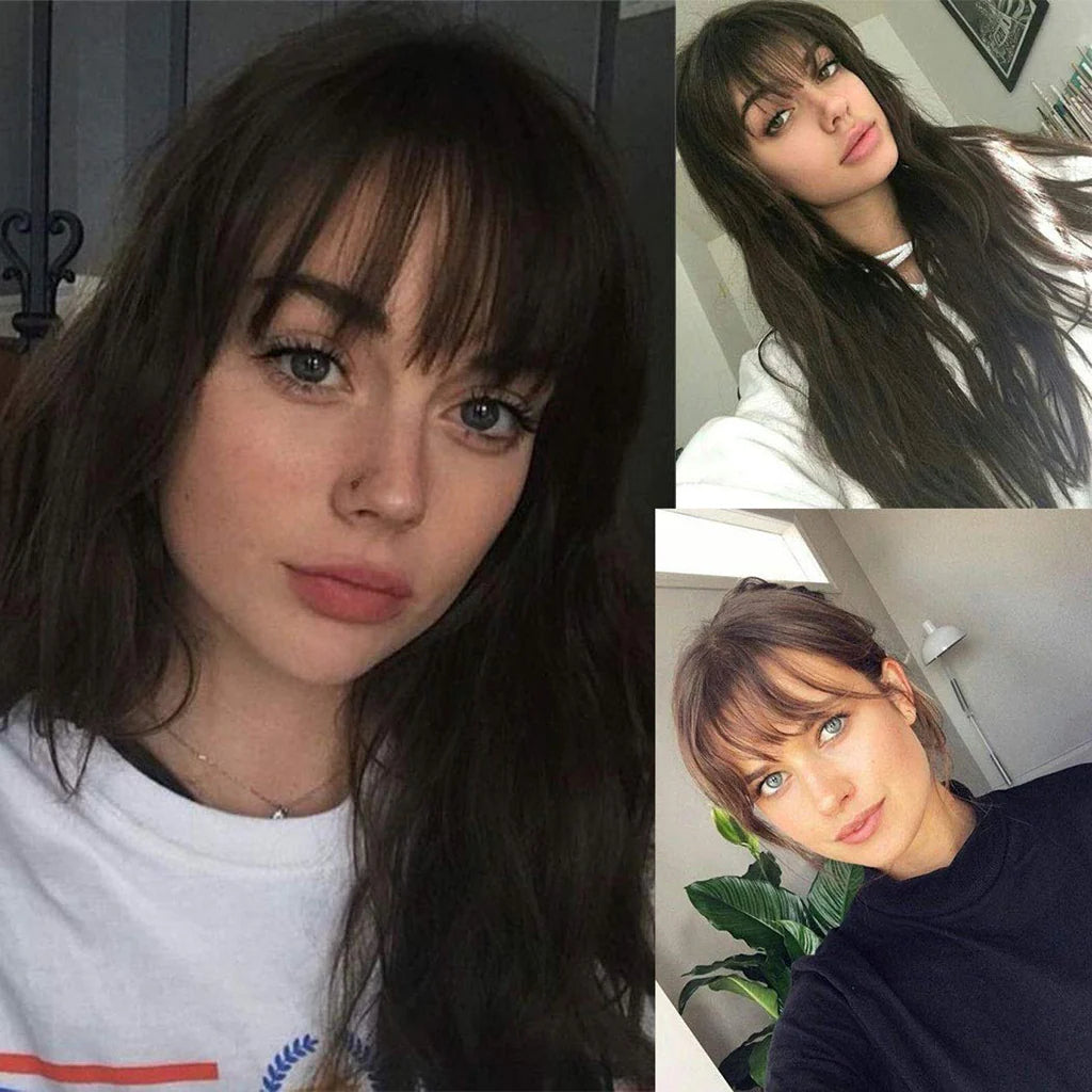 Clip in Bangs (Real Hair)