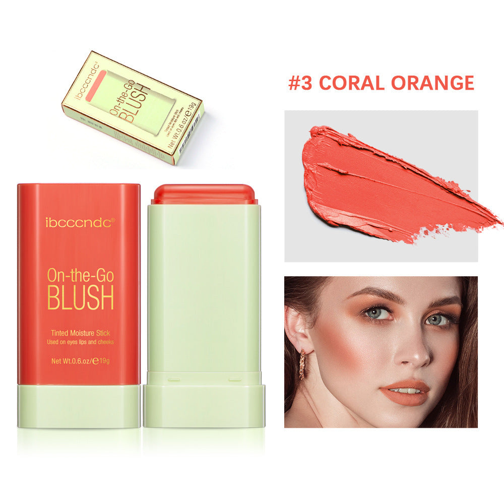 3-In-1 Contouring Lipstick and Blush Stick