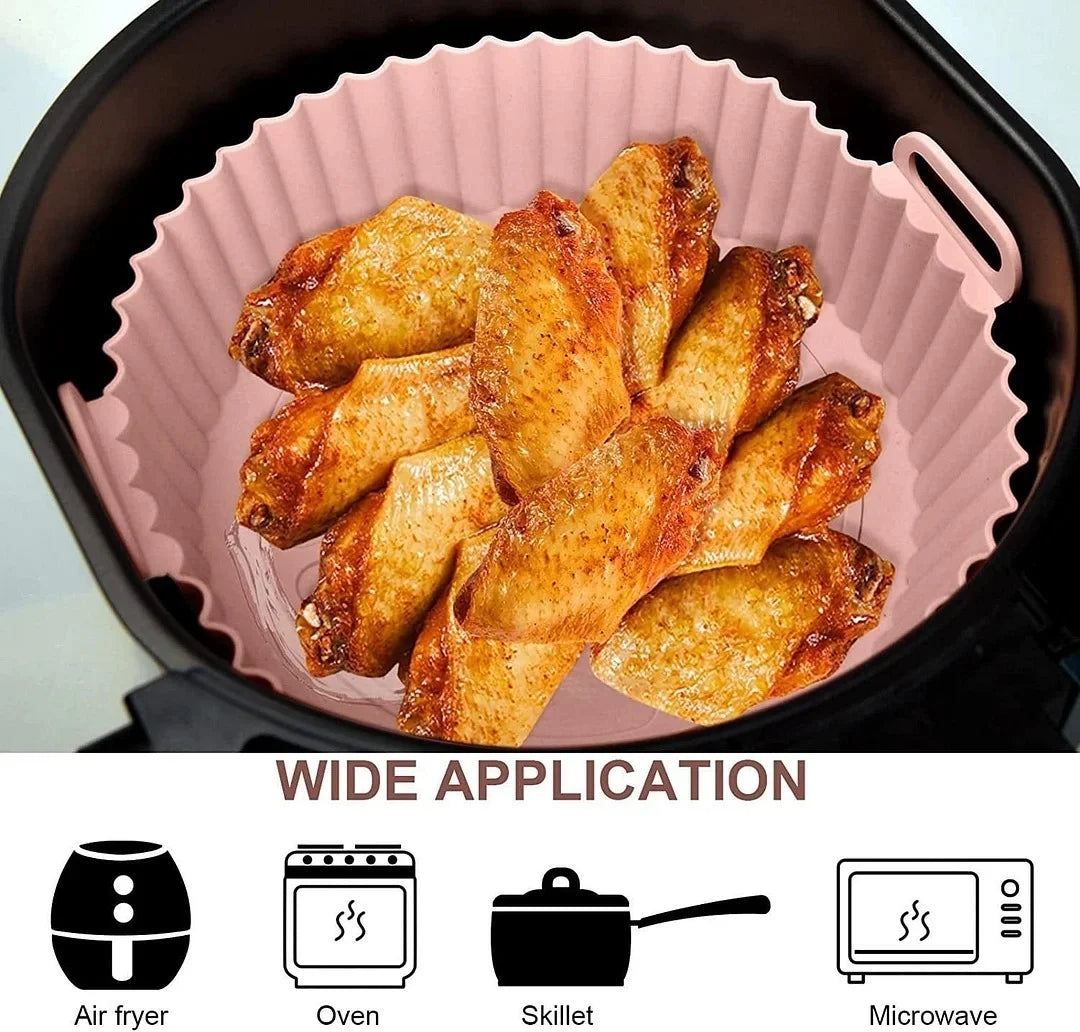 🔥Air Fryer Silicone Baking Tray