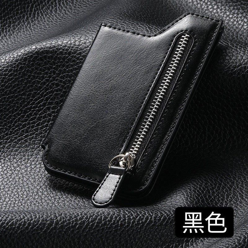Muiti-function Silicone Shell w/ Zipper Wallet