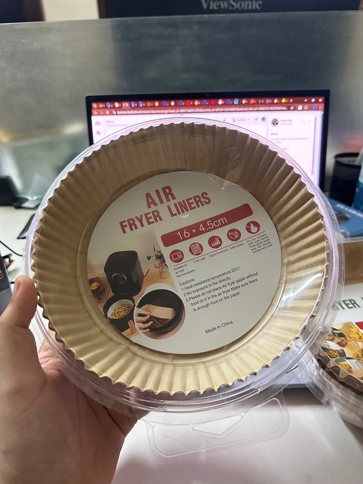 🎁Air Fryer & Microwave Oven Disposable Paper Liner
