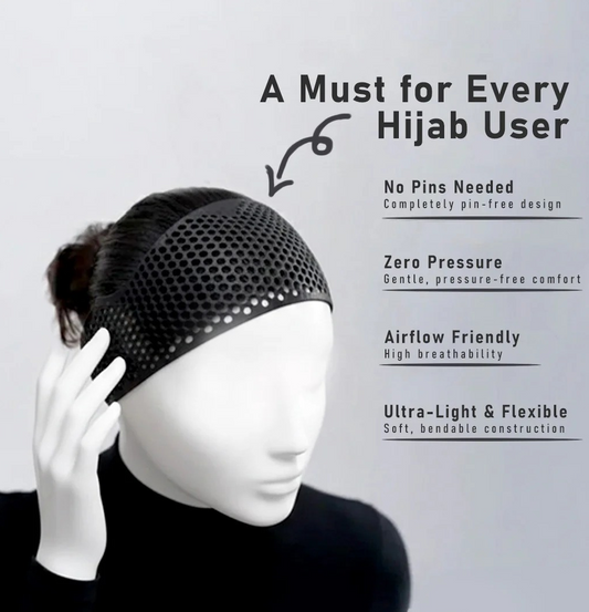 Anti-Slip Hijab Grip Stopper Cap