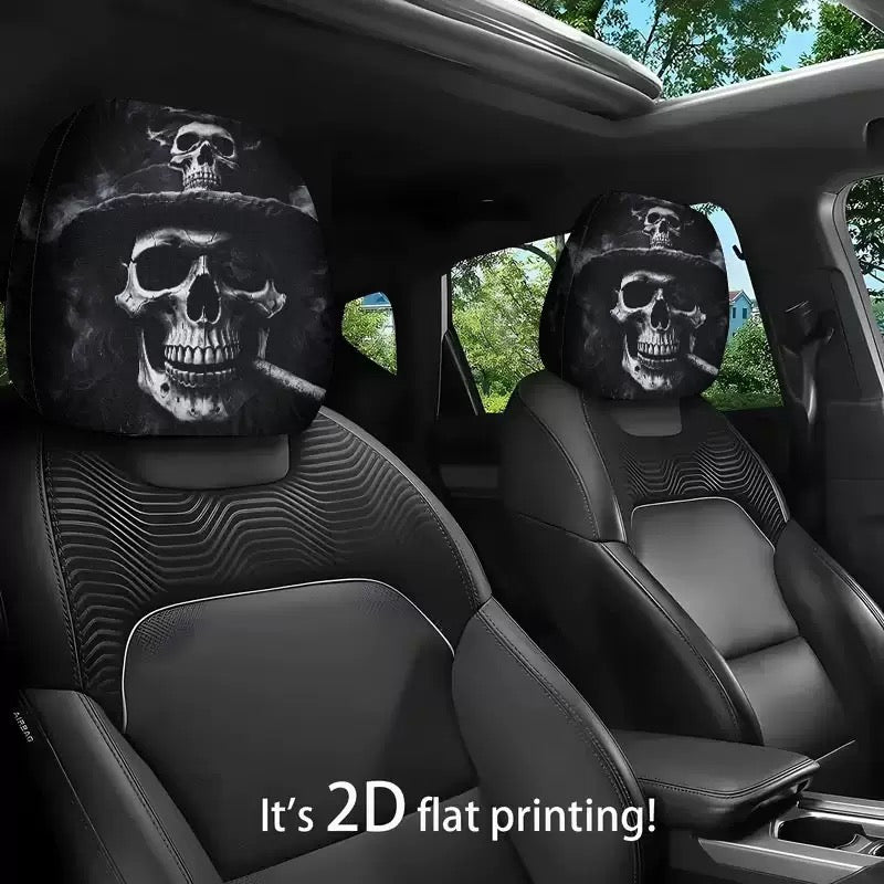 Ghost Ride  Headrest  Covers
