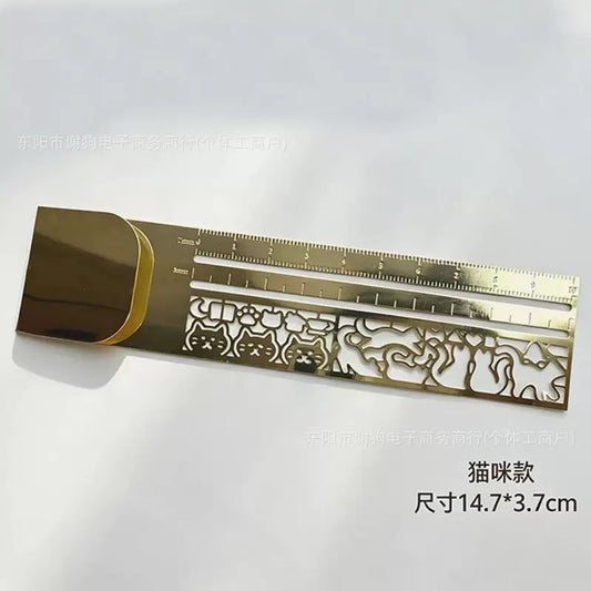 Metal Bookmark Ruler- 3pcs Set
