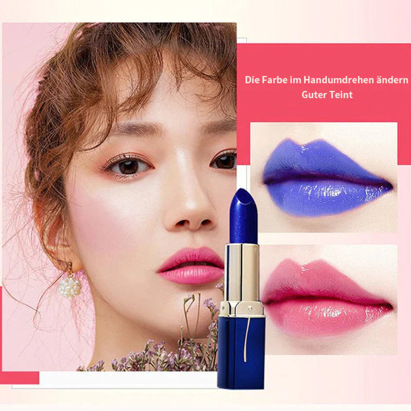 BLUE COLOR CHANGING LIPSTICK