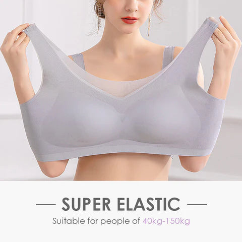 ULTRA THIN SEAMLESS WIRELESS BRA - ICE SILK BREATHABLE BRA