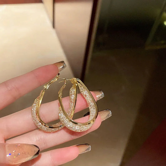 🔥🔥Fashion Oval Earrings