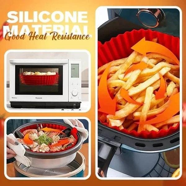 🔥Air Fryer Silicone Baking Tray