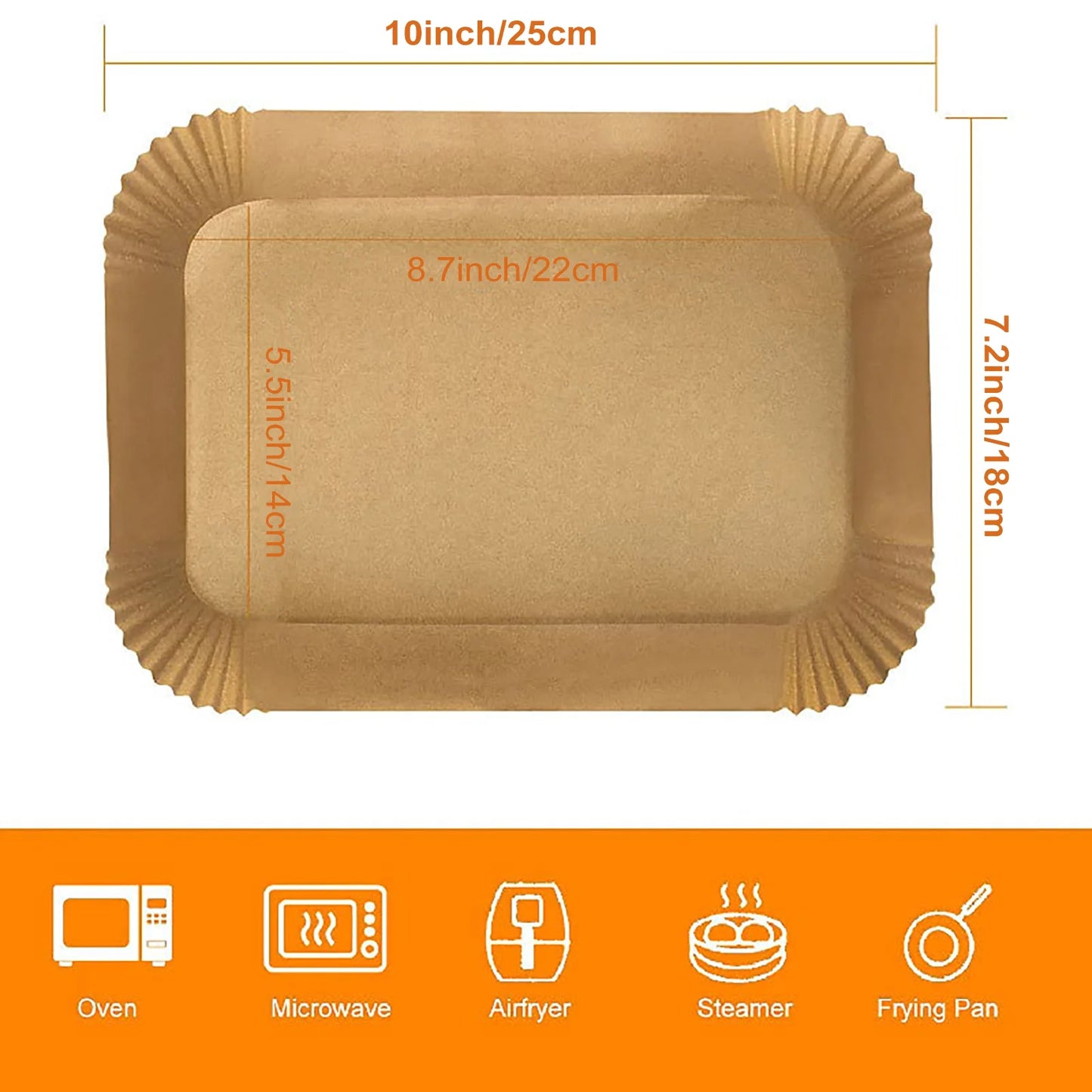 🎁Air Fryer & Microwave Oven Disposable Paper Liner