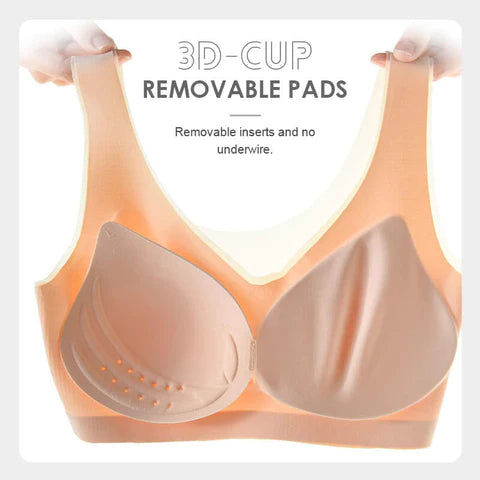 ULTRA THIN SEAMLESS WIRELESS BRA - ICE SILK BREATHABLE BRA