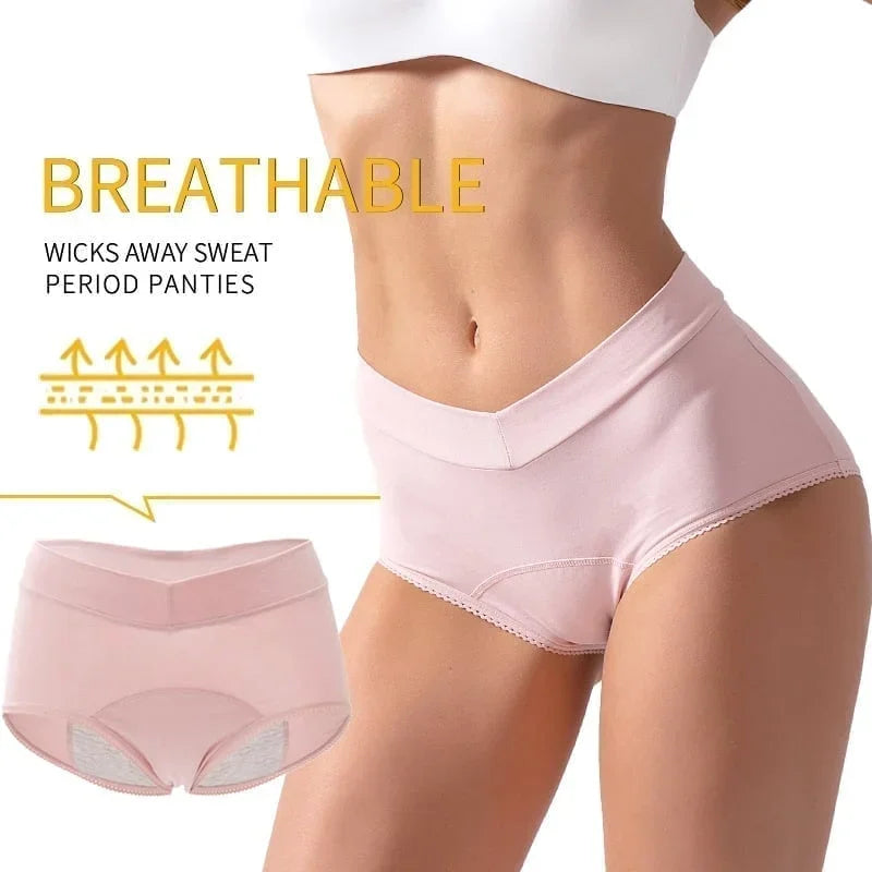 🎉Hot Sale 40% OFF💥PLUS SIZE💥High-waisted Leak Proof Panties