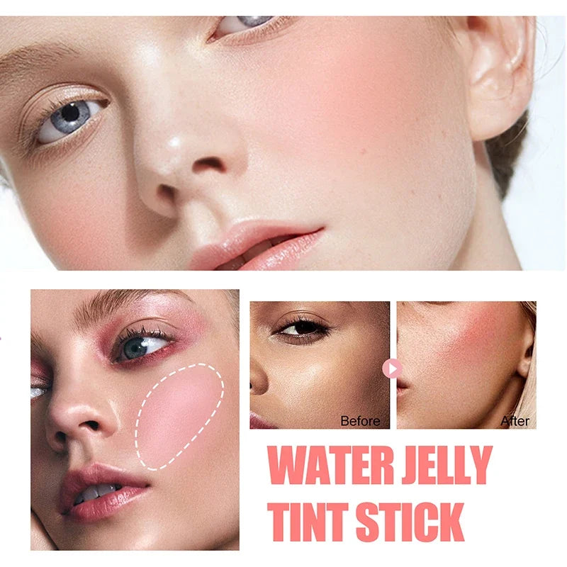 🔥Cooling Water Jelly Lip Stain Cheek Stain