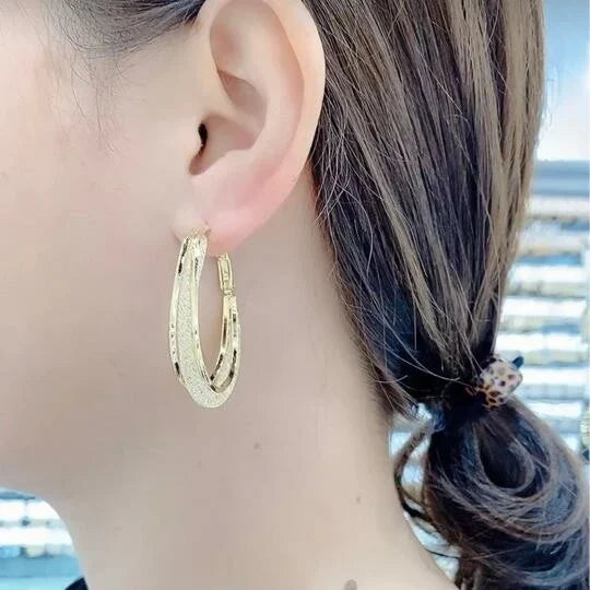 🔥🔥Fashion Oval Earrings