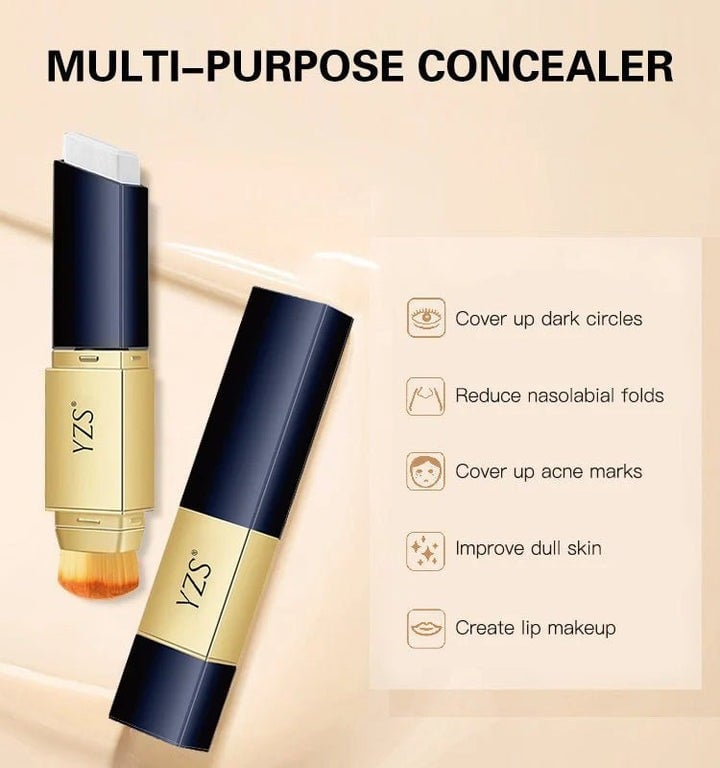 Korean Double-Sided Concealer With Brush