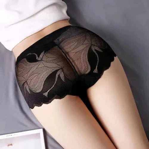 💝Hot Sale 💝-Ladies Silk Lace Handmade Underwear Pack