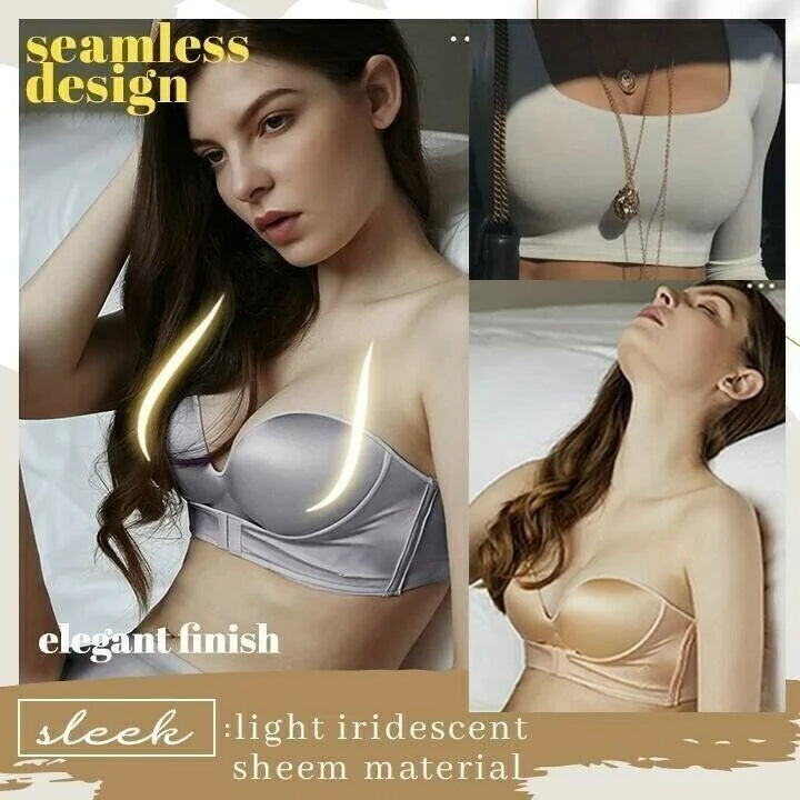 Invisible Strapless Super Push Up Bra（BUY 3 get 20% OFF ）😍😍