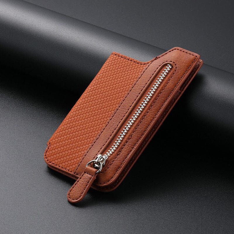 Muiti-function Silicone Shell w/ Zipper Wallet