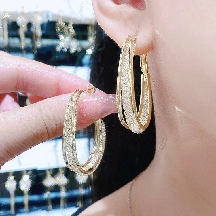 🔥🔥Fashion Oval Earrings