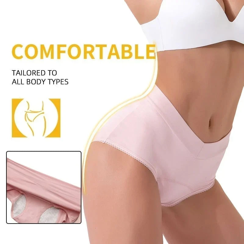 🎉Hot Sale 40% OFF💥PLUS SIZE💥High-waisted Leak Proof Panties