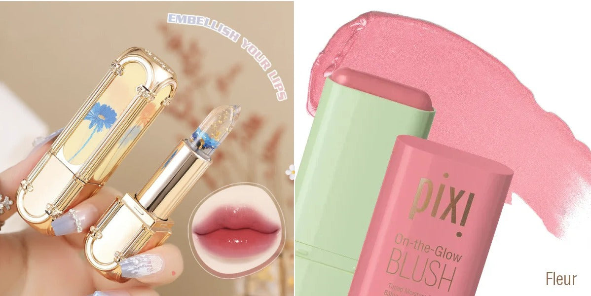 P.ixi Blush And Color Changing Lipstick